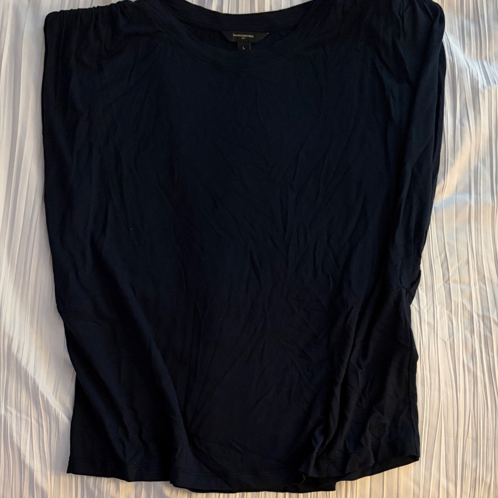 Banana Republic classic dark navy blue sleeveless top